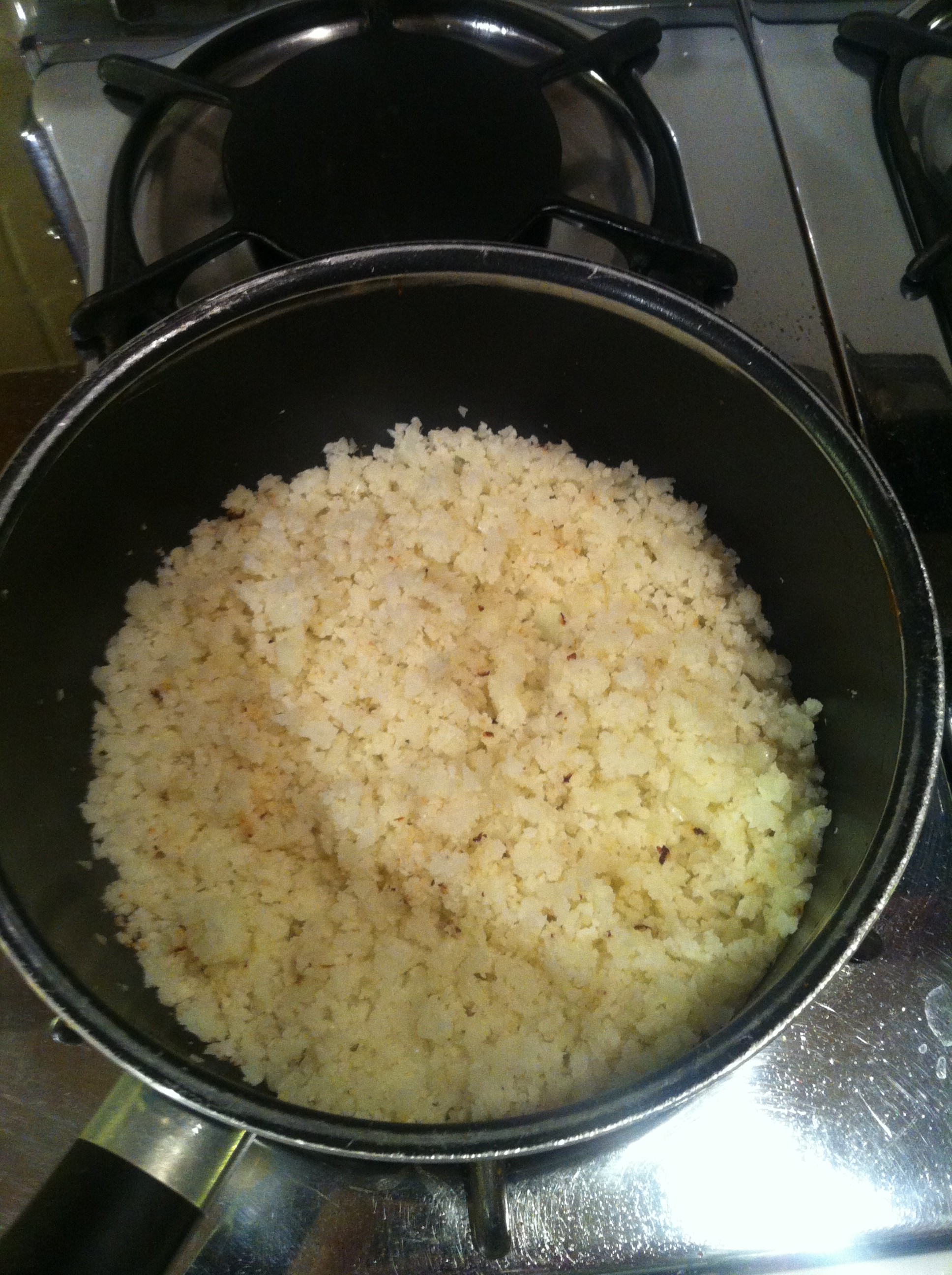 Paleo Rice, Cooking on Stove, Paleo Recipes